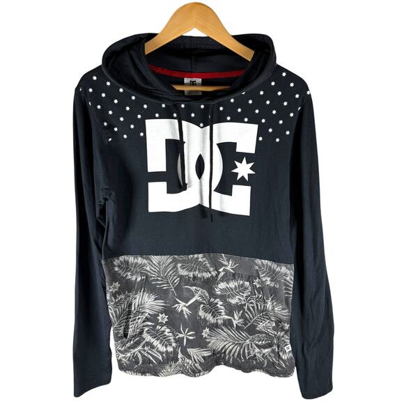DC Other - DC Shoes Leafs Big Logo Pullover Hoodie Men’s M - Streetwear Skater Urban Casual